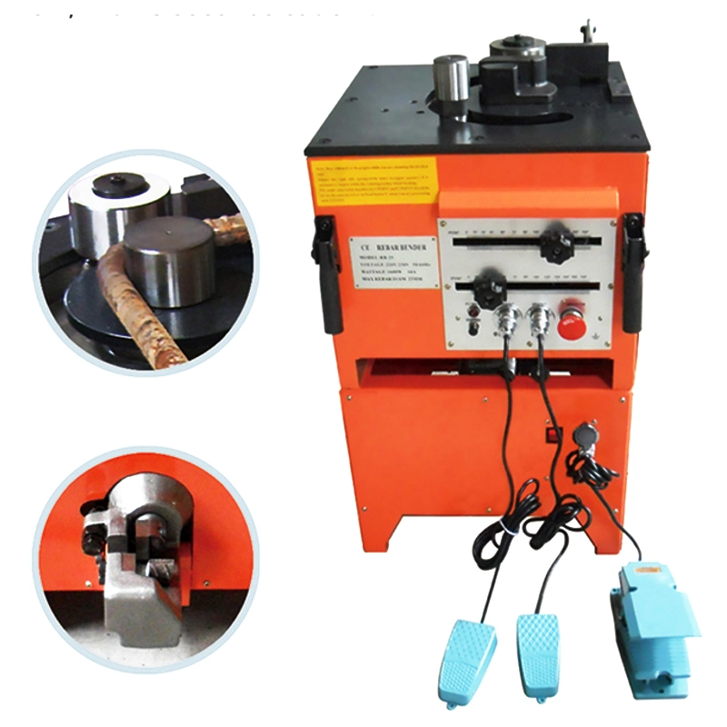 Rbc-25 Industrial Electric Rebar Bender Power Long History Products Electric Industrial Rebar Cutter/Bender Combi