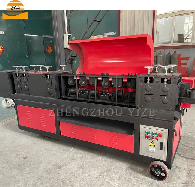 CNC Automatic Wire Rebar Straightening Machinery Reinforcement Steel Bar Straightening