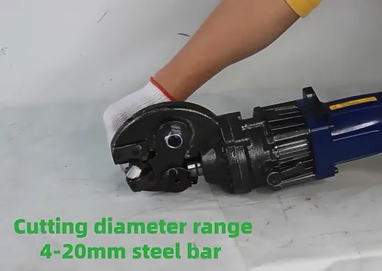 Portable Hydraulic Rebar Cutter Shear Scissor for Industrial Construction 4