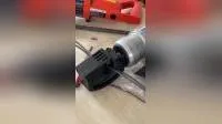 Electric Hydraulic Rescue Cutter Battery Portable Rebar Cutter Max 20mm 