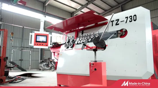 Construction CNC Automatic Stirrup Steel Wire Bending Machinesteel Bar Bending Machine Rebar Bending Machine for Concrete Rebar Bender 