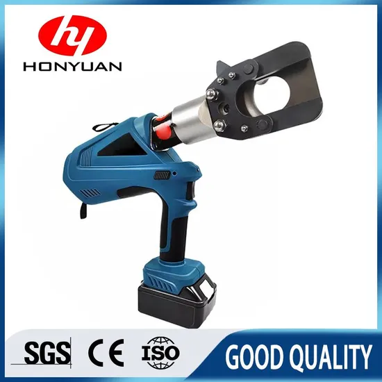 Portable Bar Cutting Machine Electric Round Steel Rebar Cutter Industrial Steel Wire Rope Cutter 