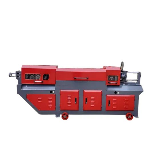 High Quality Automatic Coil Rebar Straightening and Cutting Machine 