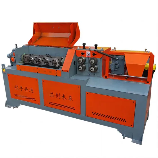 High Efficiency Wire Straightening and Cutting Machine 4