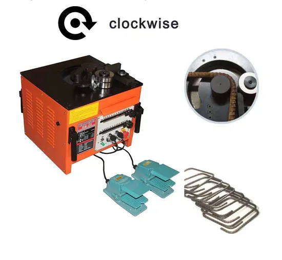 Spiral Bender Wrought Iron Bending Machine Automatic Steel Bar Rebar Bending Machine 