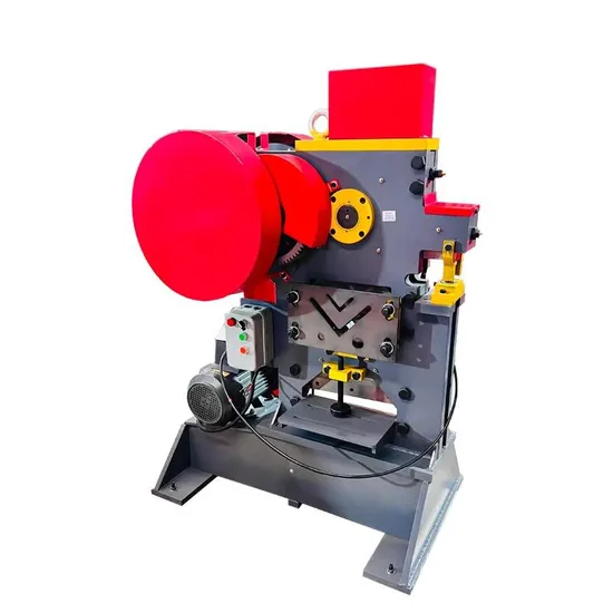 High Quality Metal Punching and Shearing Machine Hydraulic Parallel Bar Punch Channel Steel Angle Cutting Iron Worker Punching and Shearing Machine 