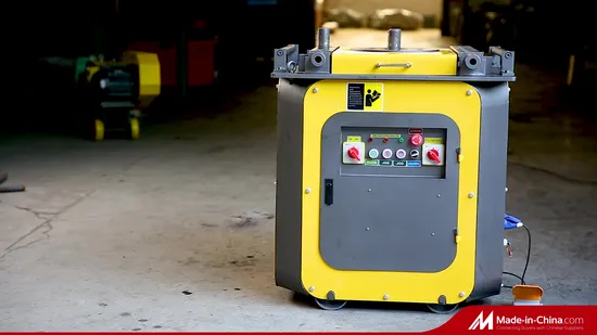 Construction Machinery Rebar Bender Carbon Steel Pipe Bending Machine 