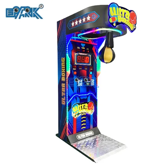 Coin Operated Games Punching Ultimate Maquina De Boxer Electronic Tickets Redemption Arcade Boxing Machine 