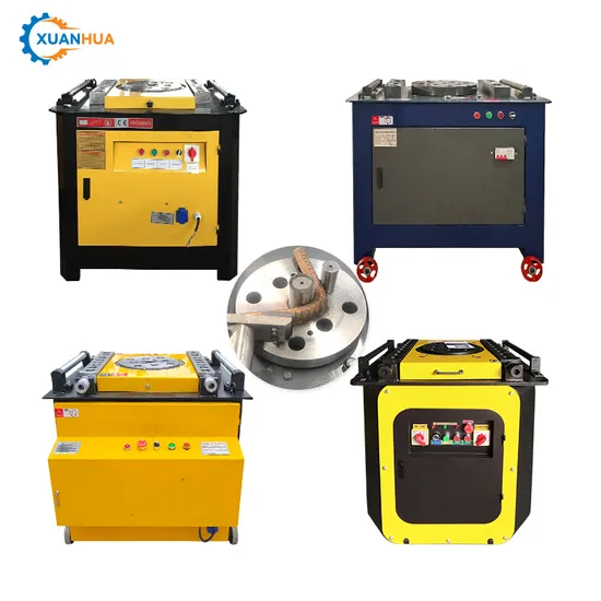 Heavy Type Flat Bar Bender Rebar Bending Equipment Machine for Solid Bar Construction Machinery 